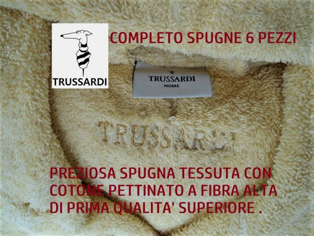 TRUSSARDI ; Spugne , biancheria casa , corredi , ecc. varie offerte . - Foto 10