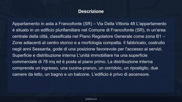 Immobile in asta di 78 m² in vendita a Francofonte - Foto 17