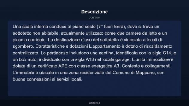Immobile in asta di 64 m², box auto in vendita a Mappano - Foto 4