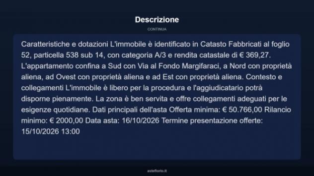 Immobile in asta di 105 m² con più di 5 locali in vendita a Palermo - Foto 15