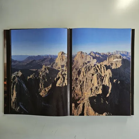 Dolomiti Trentine - de Battaglia, Tomasi - Panorama - 1988 - TRACCIATA! - Foto 6