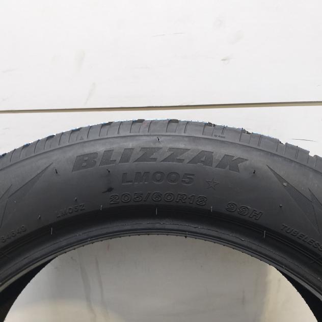 4 GOMME 205 60 18 BRIDGESTONE A61053 - Foto 7