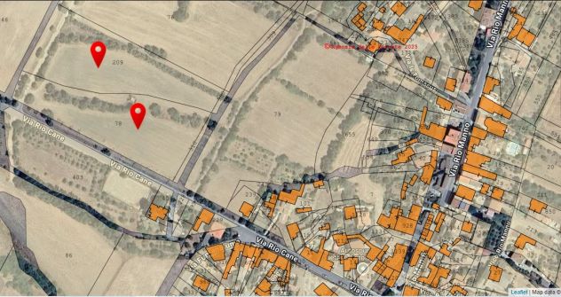 SANTADI (SU) Via RIO CANE, TERRENO 16541 MQ con 50 OLIVI ADIACENTE PAESE 3,5€/m² - Foto 2