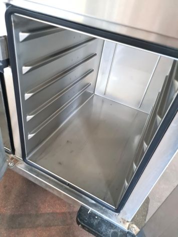 carrello inox riscaldato bagnomaria mai usato - Foto 3