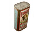 scatola di latta pubblicità olio cola fabbrica termini imerese vintage antica