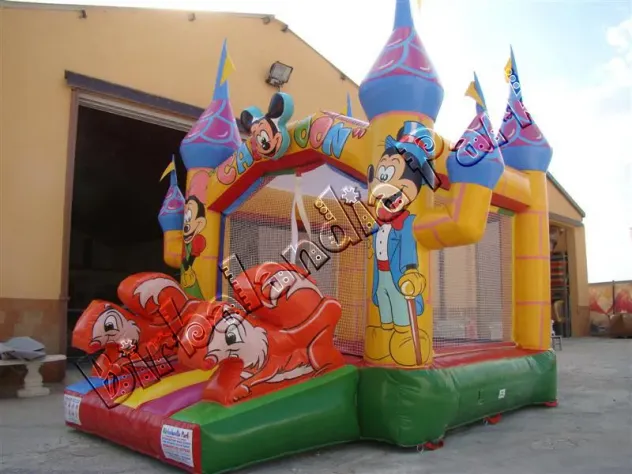 Gonfiabile vasca palline, trampolino elastico, playground per bambini - Foto 2