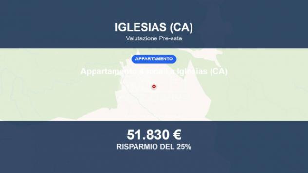 Immobile in asta di 47 m² in vendita a Iglesias