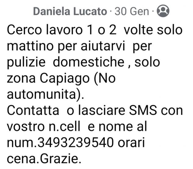 pulizie domestici