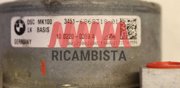 10091608543 BMW Serie 1 F20 116d aggregato pompa ABS riparazione - Foto 2