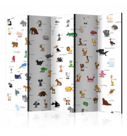Paravento ARREDALACASA Per Bambini N. 5 Con 5 Ante