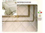 QUILT COPRILETTO BORBONESE MATRIMONIALE