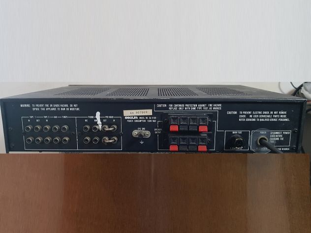 Amplificatore Hi-Fi Seoum SA-4130 da revisionare - Foto 4