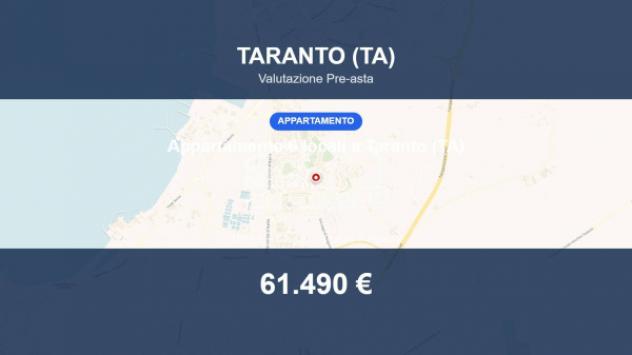 Immobile in asta di 120 m² con più di 5 locali in vendita a Taranto