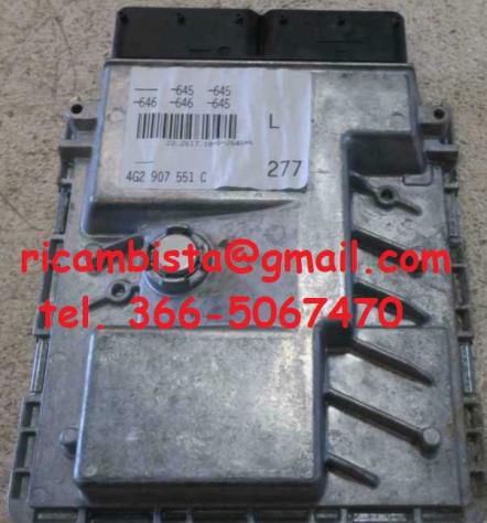 4G2907551C Audi A6 3.0 centralina motore