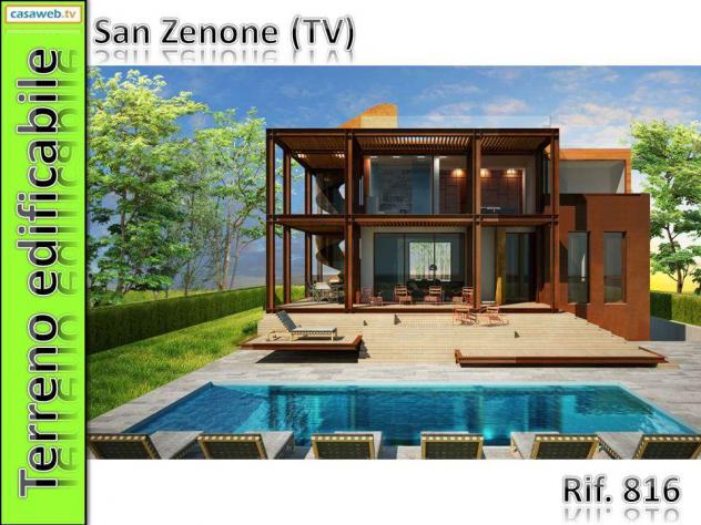 816 - Terreno edificabile in collina a San Zenone (TV) - Foto 3