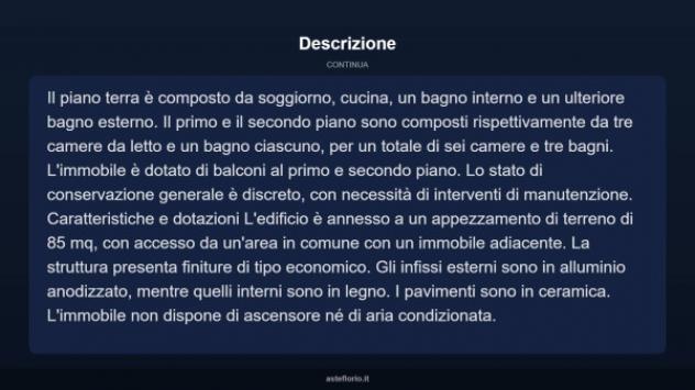 Immobile in asta di 126 m² con più di 5 locali in vendita a Affile - Foto 5