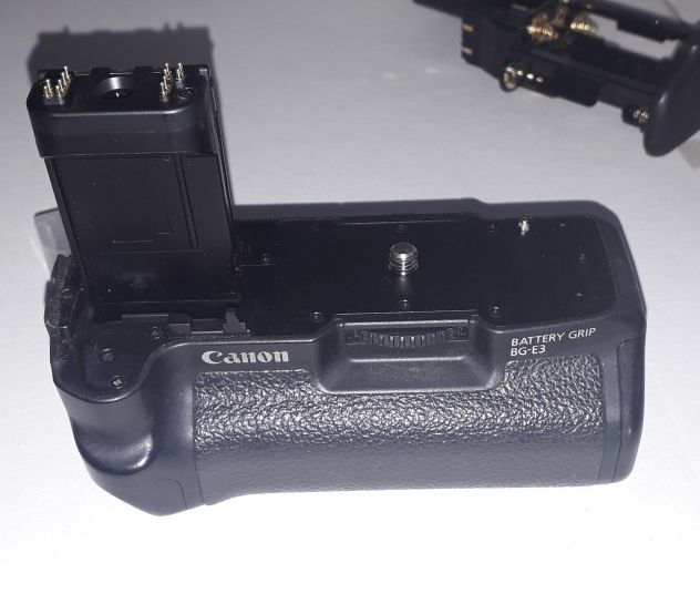Canon BG E3 battery grip impugnatura verticale per PER EOS 350D 400D - Foto 5