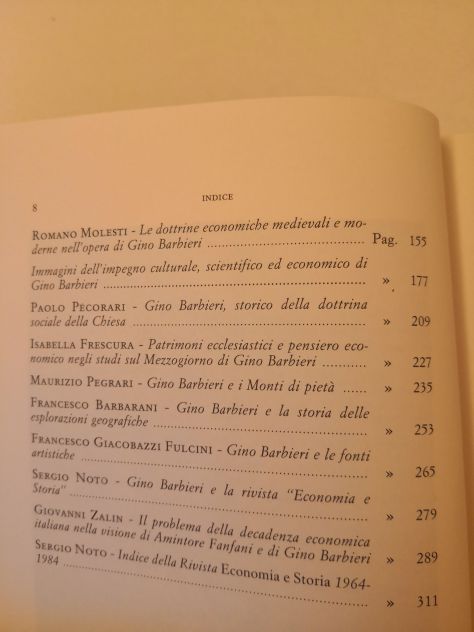 Libro "L'opera storiografica di Gino Barbieri nel 10° anniv. della scomparsa" - Foto 5
