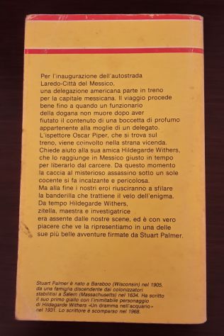 L'enigma della banderilla, Stuart Palmer, I CLASSICI DEL GIALLO 1980. - Foto 3