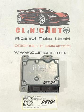 CENTRALINA AIRBAG PEUGEOT 207 1° Serie 9664402580 TU3A (0609) - Foto 3