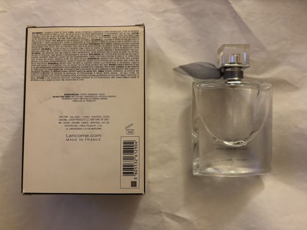 FLACONE VUOTO E SCATOLA DEL PROFUMO ORIGINALE MARCA LANCÔME LA VIE EST BELLE” - Foto 4