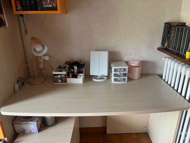 scrivania con cassettiera per ragazza - Foto 3