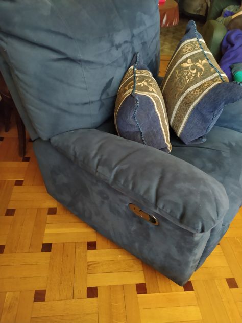divano singolo con poggia gambe retraibile - Foto 2
