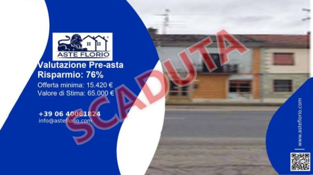 Immobile in asta di 197 m², box auto in vendita a Palestro