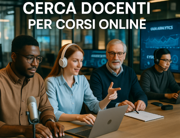 Cercasi nuovi Docenti per Corsi Online