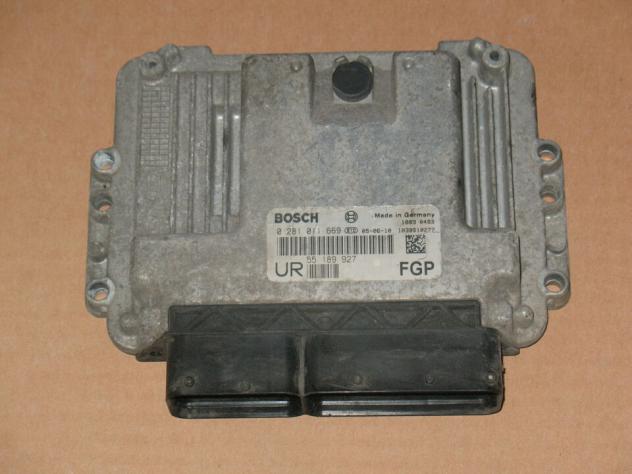 0281011669 ECU OPEL ZAFIRA 1.9 0281011669 55189927 EDC16C9-3.12