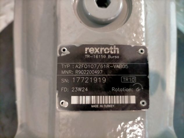 Pompa Rexroth A2FO107/61R-VAB05 - Foto 5