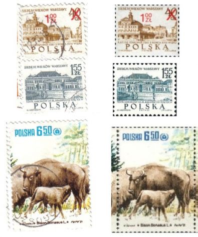 A170 - RARA VARITA' DI FRANCOBOLLI POLONIA