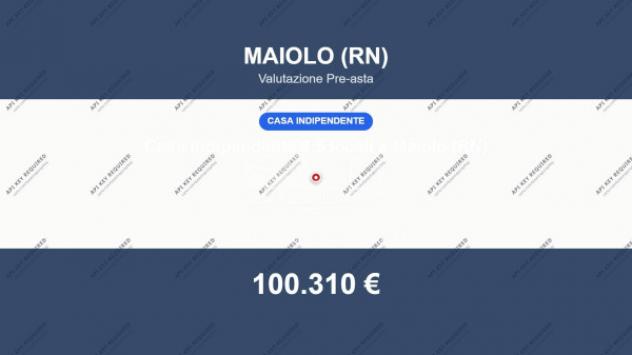 Immobile in asta di 163 m² con più di 5 locali in vendita a Maiolo