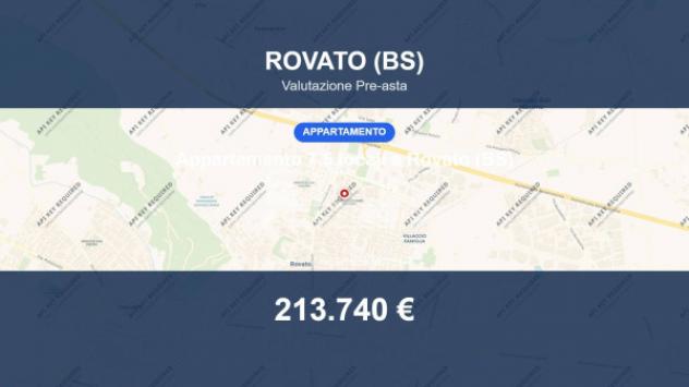 Immobile in asta di 62 m², box auto in vendita a Rovato