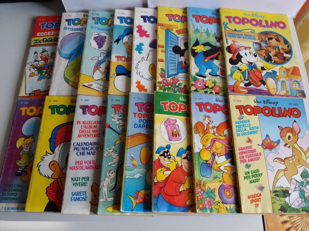 FUMETTI TOPOLINO ( N.16 - PEZZI ) - Foto 3
