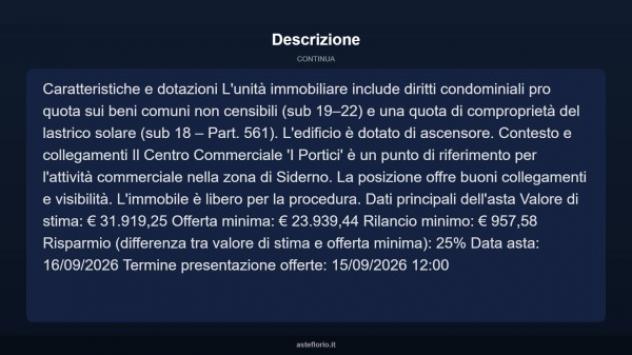 Immobile in asta di 73 m² in vendita a Siderno - Foto 7