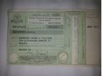 assegni postali INPS emessi a Napoli  1970-1973