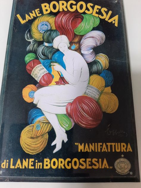 INSEGNA LANE BORGOSESIA TARGA IN RILIEVO - Foto 3