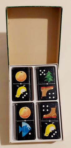 RARO GIOCO DOMINO FIGURATO MARCHIO JUMBO ART.N°101 MADE IN HOLLAND ANNI '70 - Foto 4