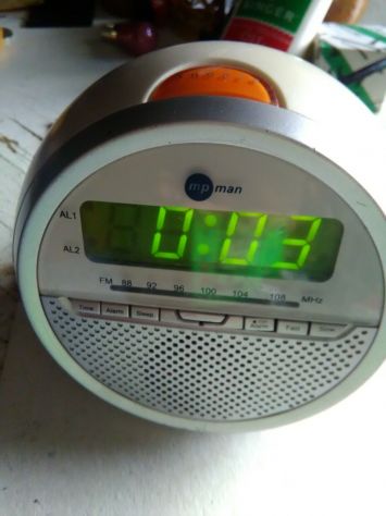 RADIO ANALOGICA CON ORARIO SU DISPLAY ANNI 80 - Foto 2
