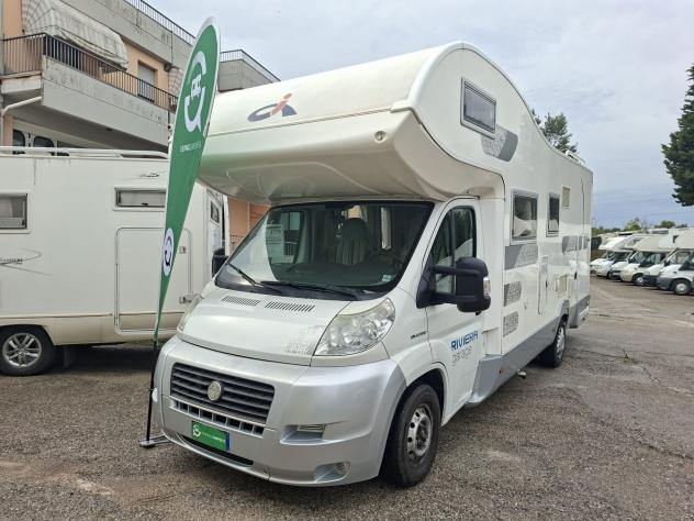 CAMPER CI DUCATO MANSARDATO 6 POSTI DINETTE TRASVERSALE GARAGE CLIMATIZZATORE FOTOVOLTAICO WEBASTO CAMPEGGIO USATI GENERALI 1779 - Foto 2