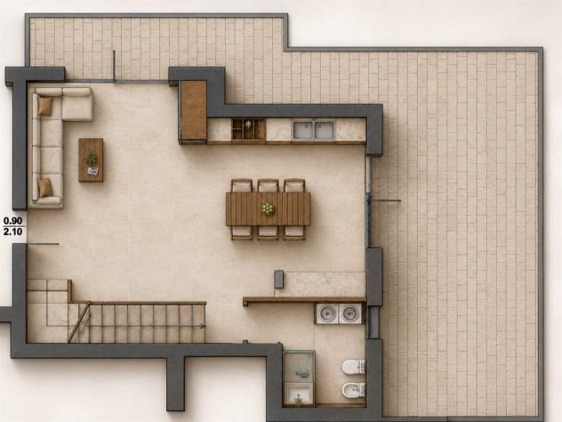 Appartamento 4 locali - Rif. 2485