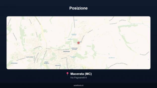 Immobile in asta di 128 m² con più di 5 locali e box auto in vendita a Macerata - Foto 10