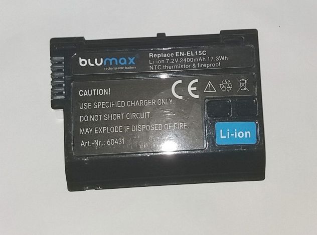 Batteria compatibile Nikon EN-EL15c