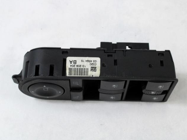 13209204 GRUPPO DI COMANDO ALZA-VETRI ALZA-CRISTALLI PORTA ANTERIORE SINISTRA OPEL ASTRA H 1.7 D 74KW 5M 5P (2005) RICAMBIO USATO CON REGOLAZIONE RETR - Foto 5