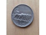 MONETA DA 50 CENTESIMI LEONI DEL 1925 RIGATO - REGNO D'ITALIA VITT. EMANUELE -
