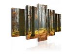 Quadro Camminando Nel Bosco 100x50 E 200x100 ARREDALACASA