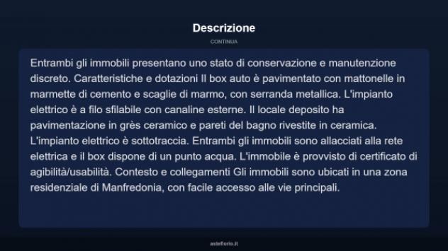 Immobile in asta di 35 m² in vendita a Manfredonia - Foto 5