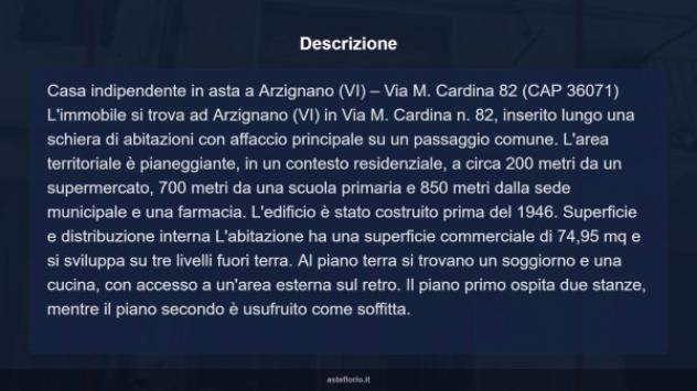 Immobile in asta di 74 m² in vendita a Arzignano - Foto 18