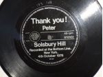 PETER GABRIEL (Genesis) Thank You ! Solsbury Hill Flexi Disc 7 " 45 giri 1978 UK